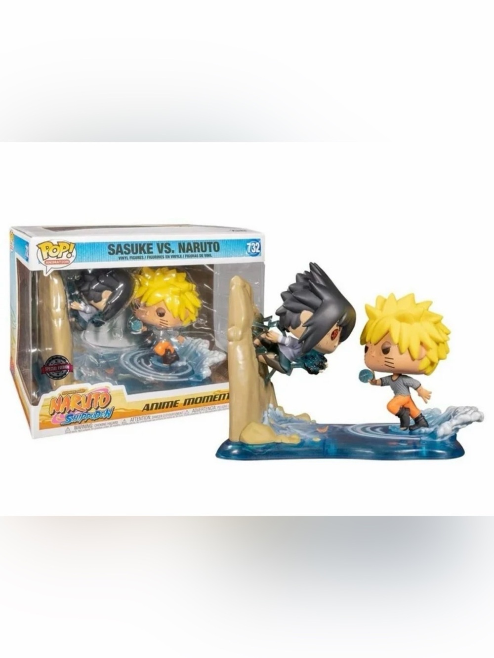 Funko Pop! Moments: Sasuke v. Naruto from Naruto Shippuden